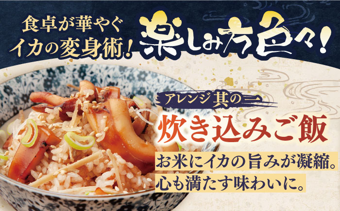 【全6回定期便】【着日指定 可能】【身が厚く柔らかい】漁師の水烏賊一夜干し 約300g（2〜3枚） 平戸市 / 中野漁業協同組合 [KAB244]