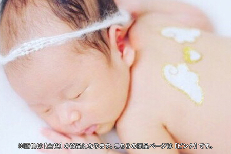 マタニティジュエリーシール 医療用シート素材 お肌に優しい 4枚セット (大ハート・天使の羽・小ハート) 記念撮影用 セルフフォト 家族写真 ベビーシャワー 贈答用 ギフト 2L額付き 茨城県 潮来市