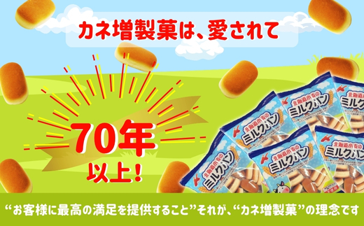 北海道小麦のミルクパン 68ｇ×16個 こだわり お菓子 駄菓子 子ども キッズ お年寄り おやつ 安心 _イメージ5