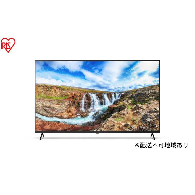 55V型 4Kスマート液晶テレビ LT-55UGX-F1 ブラック テレビ 液晶テレビ 55v 型 4K インターネット対応 スマートテレビ GoogleTV チューナー内蔵 動画配信サービス 音声検索 音声操作 Wチューナー tv 55 アイリスオーヤマ