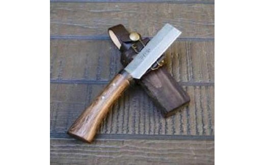 竹細工鉈 90 両刃【日立青紙スーパー鋼】【ナイフ アウトドア キャンプ グッズ 人気 おすすめ  高知県 南国市】
