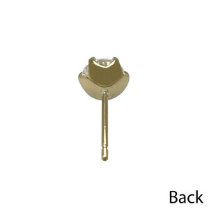K18YG 天然ダイヤモンド VS-class ピアス　 Total : 1.0ct　IB-F020625