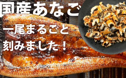 蒲焼き 穴子 国産 あなご 蒲焼 (きざみ) 10パック(80g×10) 冷凍 レンジでチン 時短 料理 宮城県 塩竈市 三晃食品 sh00004