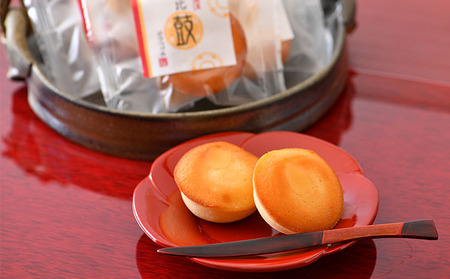 敦賀銘菓 氣比鼓（けひつづみ） 5個【和菓子】[009-a016] 【お菓子 和菓子 焼き菓子 銘菓 スイーツ お茶請け お中元 お歳暮 ギフト 贈り物 プレゼント】