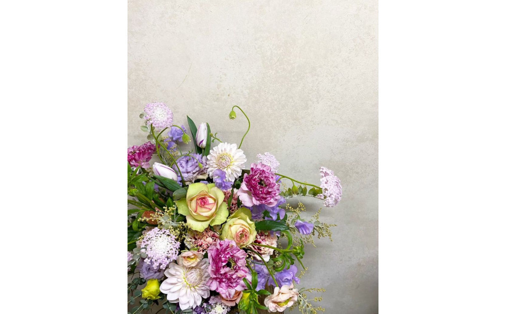 【敬老の日】季節のお花・おまかせフラワーアレンジ 