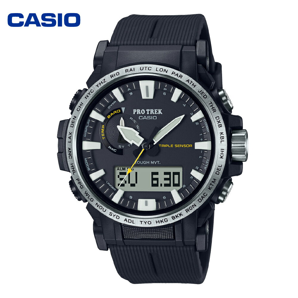【ふるさと納税】 CASIO 腕時計 PROTREK PRW-61-1AJF / 腕時計 時計 ウォッチ カシオ CASIO プロトレック ぷろとれっく クライマーライン メンズ 男性 電波 ソーラー 国内正規品 山形県 東根市