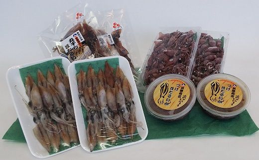 【ふるさと納税】ホタルイカセット 【24002】鳥取県 岩美町 いか イカ ほたるいか ホタルイカ 干物 丸干し づけ 生 ボイル 新鮮 海鮮 鮮魚 魚介 食べ比べ 詰め合わせ セ ット