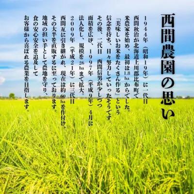 ふるさと納税 比布町 西間農園 特別栽培米ななつぼし みがき玄米 5kg【2026年3月〜4月上旬発送】 |  | 01