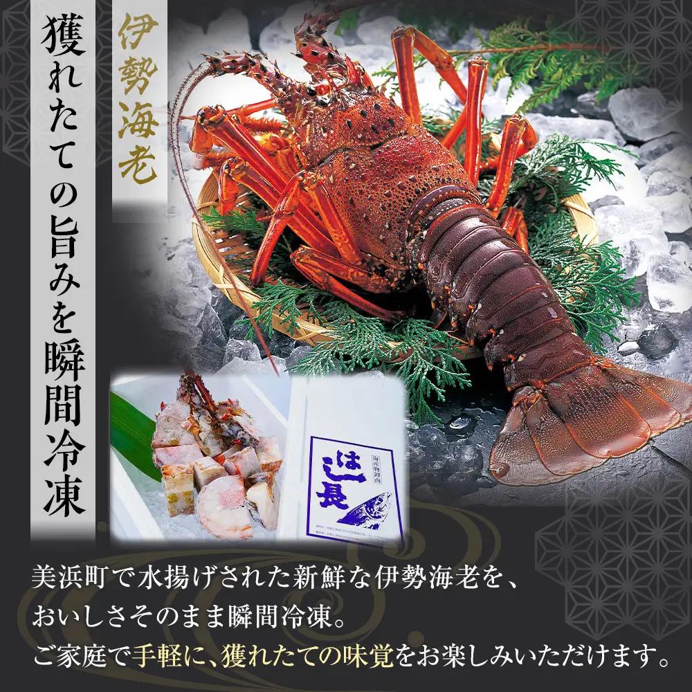 冷凍伊勢海老カット約1kg（サイズ不揃い）［HC15］