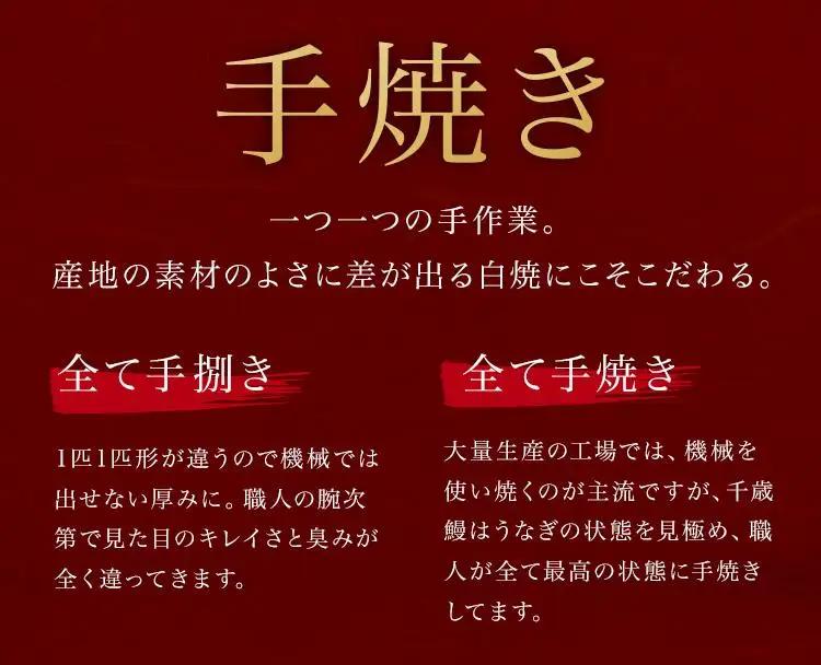 鹿児島県大隅産 千歳鰻の 白焼鰻　2尾・鰻焼肝セット｜うなぎ うなぎ