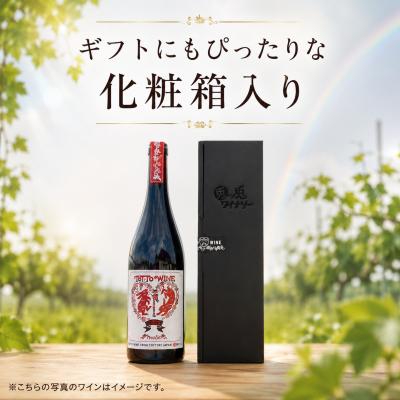 ふるさと納税 八頭町 【贈答用】八頭町産ぶどう100%使用|兎ッ兎ワイン|サペラヴィ(赤ワイン) |  | 01