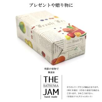 C-612【3ヵ月定期便】【THE JAM】無添加・旬のHand Made『からだ想い』ジャム3本セット×6ヵ月