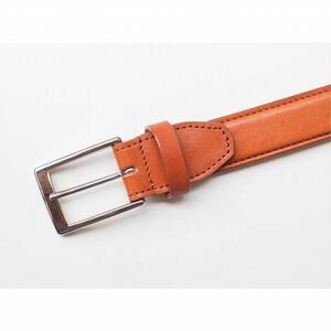 【minca】全3色 栃木レザーの希少な「ハーネスレザー」使用の贅沢なビジネスベルト/幅30ｍｍオメガ付きバックル/キャメル