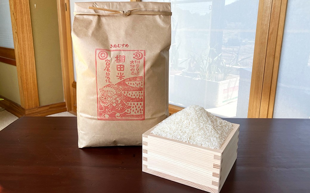 棚田百選 大垪和西 棚田米 10kg （ きぬむすめ ）×1袋