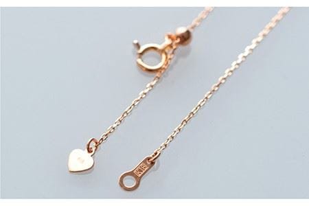 moonアロマネックレス K18PG 《糸島》【タビノキセキ】アクセサリー／ネックレス／ガラスアクセサリー [ADB024] ネックレス レディース チェーン 18金 アロマ ピンクゴールド