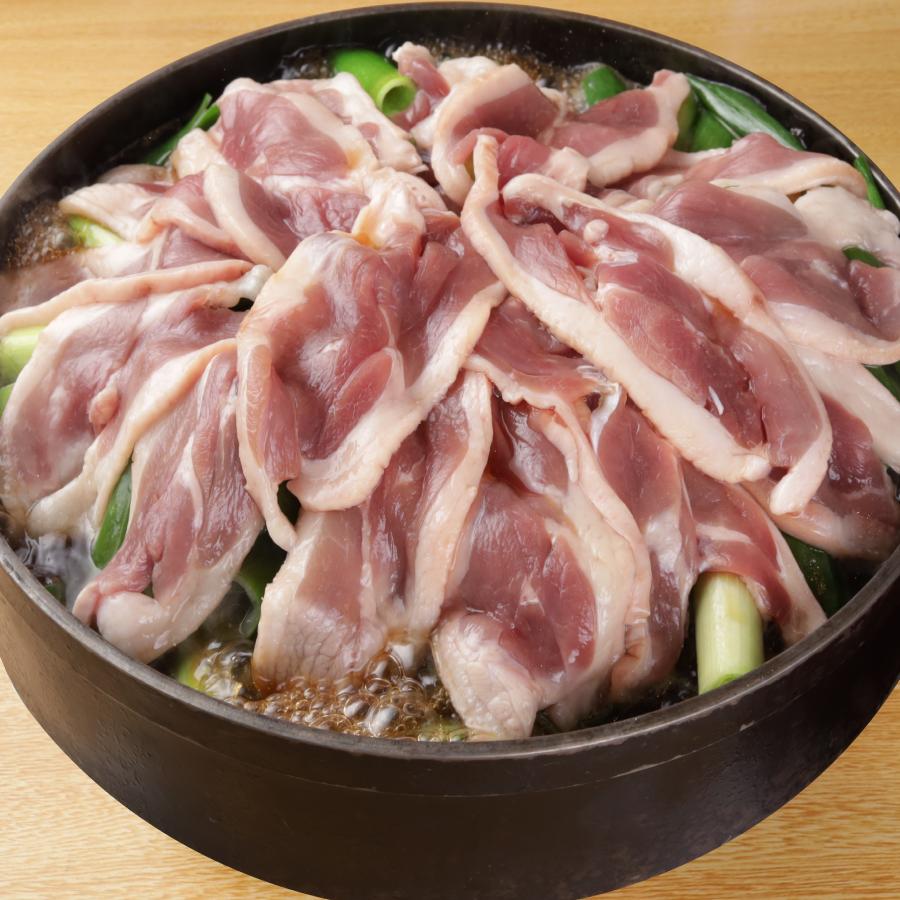 ＜八起庵＞京の「鴨」すき焼き2人前