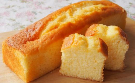 飽きない王道の美味しさ　焦がしバターの塩パウンドケーキ