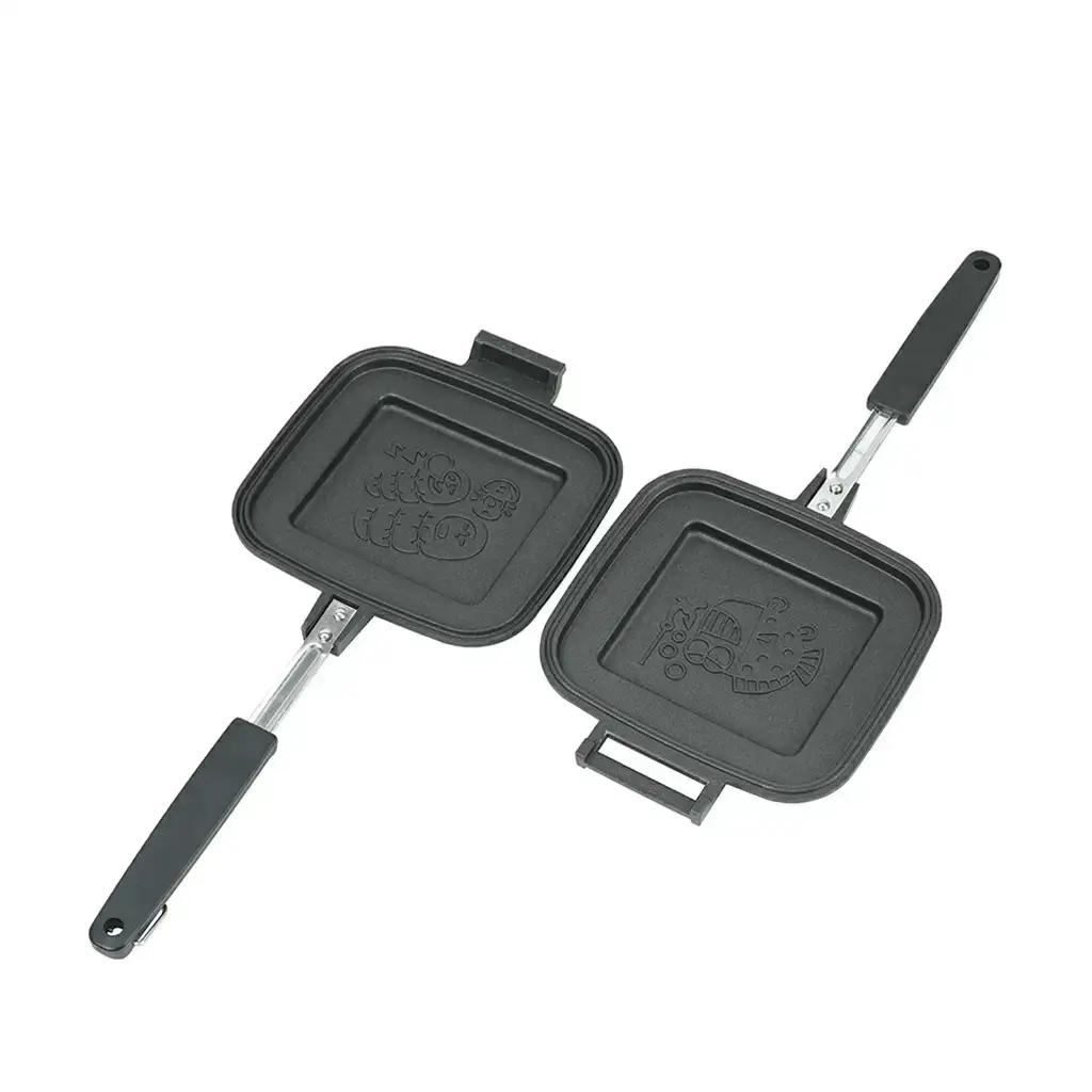 [ベルモント]ホットサンドメーカー アルミ合金製 セパレート式 ソロキャンプ 防災用品