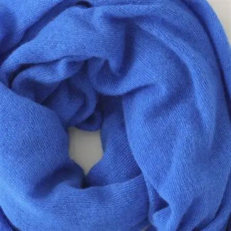 【 OTA KNIT 】ふわふわガーゼ  ファーカシミヤ  ショール(ターコイズ)_装飾品・工芸品 ショール・ストール 服飾小物 _【1568330】