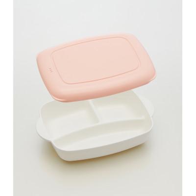 ふるさと納税 奈良市 フタ付き 作り置きワンプレート(M) 640ml LHM1N ピンク 3-046 522208 |  | 01