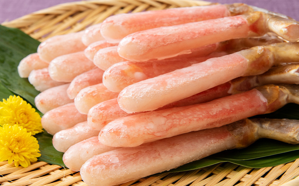 
            生ずわい蟹 フルポーション 約250g（10～15本）【2025年12月20日発送】｜ 蟹 かに ズワイガニ ポーション 鍋 大阪府 阪南市
          