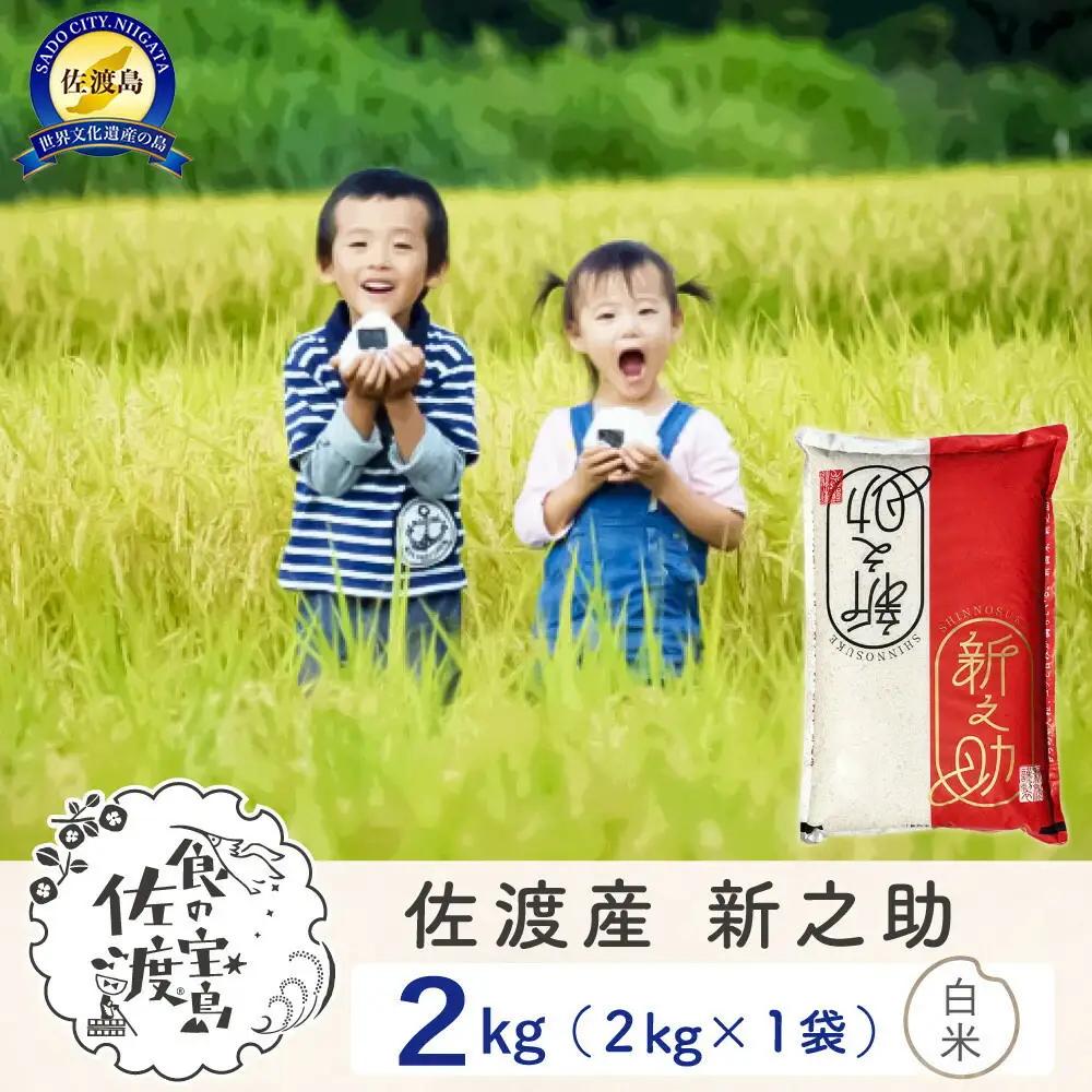 新之助 白米 2kg | 新潟県 佐渡市 新之助