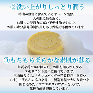椿壽泡 椿となまこ石鹸 石鹸 ちんじゅほう 椿 椿油 なまこ せっけん 化粧石鹸 洗剤 保湿 美容 コスメ スキンケア 岩手県 大船渡市