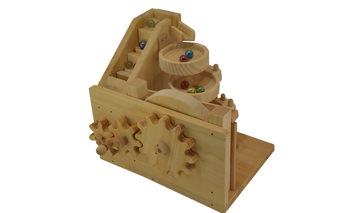 【年末受付限定】おもちゃ ビー玉からくり 3連トルネード 木のおもちゃ kenkobo 木 木製 木製玩具 玩具 手作り ビー玉 からくり 赤ちゃん 子供 遊び 室内 室内遊び 愛知 愛知県 日進市