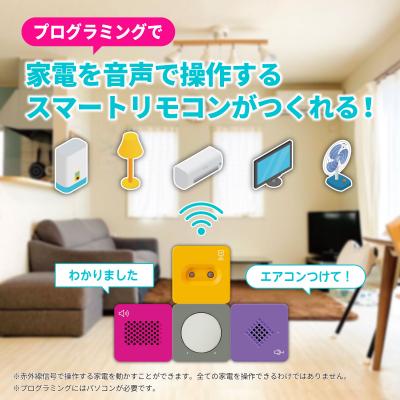 ふるさと納税 八尾市 はじめてのプログラミング　音声で家電を動かそう(N108) |  | 01