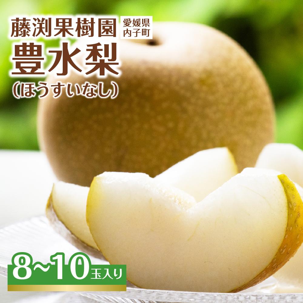 【ふるさと納税】藤渕果樹園の豊水梨（ほうすいなし）（2）【8～10玉入り】 | フルーツ 果物 くだもの 食品 人気 おすすめ 送料無料