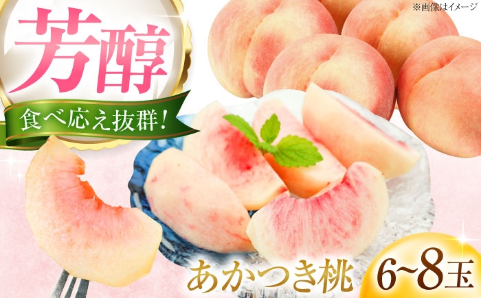 
                  【先行予約】桃 藤渕果樹園のあかつき桃 6～8玉入り 〈2026年7月～発送〉 ／ フルーツ 果物 くだもの 食品 人気 おすすめ 送料無料 桃 もも あかつき桃 モモ 季節のフルーツ あかつき 甘い ジューシー 旬 夏 産地直送 愛媛 内子町 国産 ふるさと納税 お取り寄せ ギフト 特産品 四国 返礼品 愛媛県 【株式会社内子フレッシュパークからり】 [BKAD058]
                