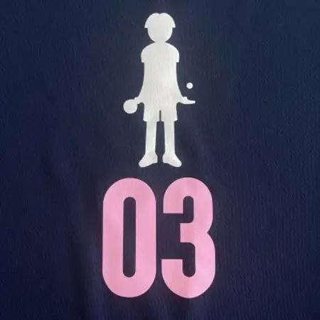 JTTA公認　卓球ユニフォーム【男女兼用(ドライ):Lサイズ】プレイヤー　03　ネイビー_装飾品・工芸品  洋服 _【1524642】