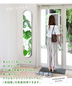 鏡 壁掛け  かがみのカタチ  クリスタルダ・モンデ 鏡 洗面鏡トイレ 洗面所 賃貸 玄関 貼れる 一人暮らし ノンフレーム 北欧 メイク 化粧 DIY シンプル 韓国 インテリア 変形 デザインミラ