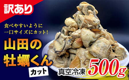 【訳あり】山田の牡蠣くん 500g（カット） YD-522