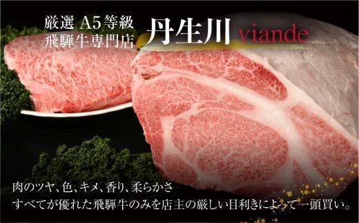 2種食べ比べ サイコロステーキ！飛騨牛 A5等級  500g (サーロイン250g＋もも250g) | 黒毛和牛 ブランド牛 和牛 牛肉 飛騨高山 丹生川精肉 JJ007VC13