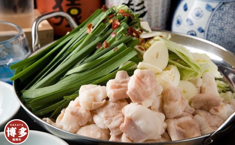 もつ鍋 博多中洲 遊食亭名物 国産牛もつ鍋 4～6人前 (醤油味) モツ鍋 鍋