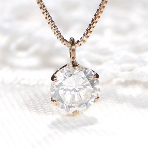 ダイヤ0.5ct ペンダント(イエローゴールド)