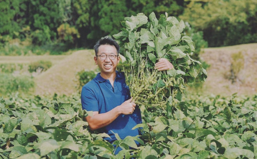 京丹波えだまめファームの代表・林良史さん