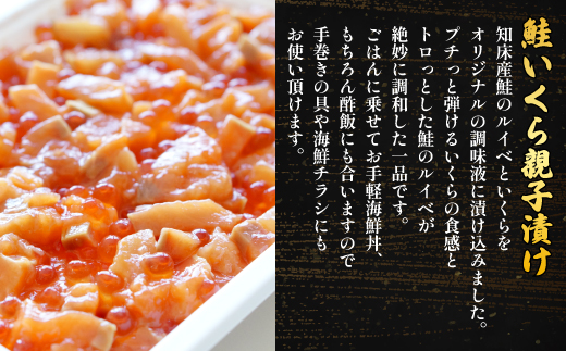 北海道知床産 鮭いくら親子漬け(250g×2) SHM010