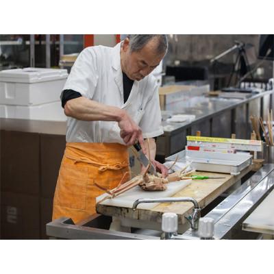 ふるさと納税 京丹後市 調理済 松葉蟹カニスキセット【訳あり】約四人前(中大サイズ800〜900g2匹入り) |  | 01