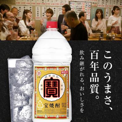 ふるさと納税 京都市 【タカラ】宝焼酎25°4LエコペットN|焼酎 宝焼酎 本格焼酎 人気セット |  | 01