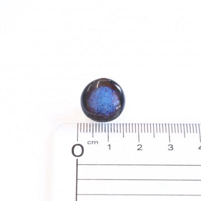 ふるさと納税 瑞浪市 【美濃焼】青錆むらタイルピアス(直径15mm) |  | 03