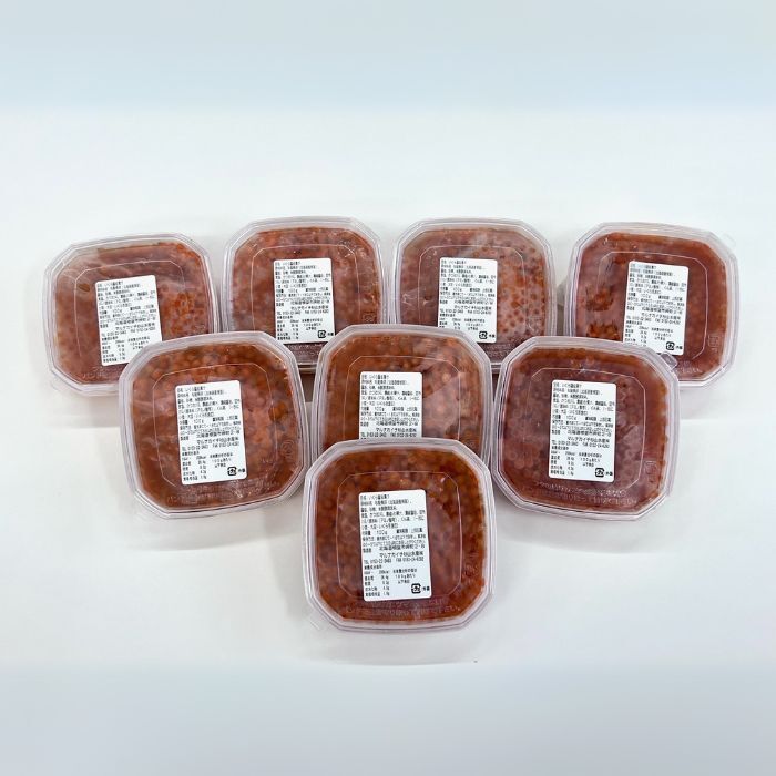 【ふるさと納税】[北海道根室産]いくら醤油漬け100g×8P F-83001