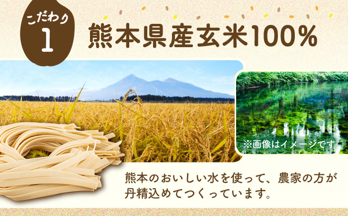 玄米パスタ フェットチーネ20袋セット / 玄米 パスタ 特産品 熊本【株式会社熊本玄米研究所】 [BHAF031]