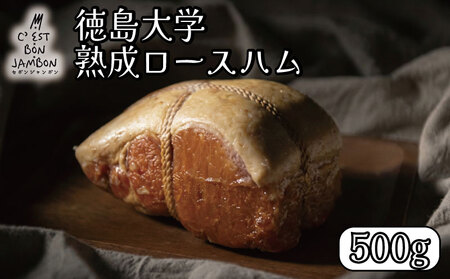 徳島大学 熟成ロースハム 500g ハム