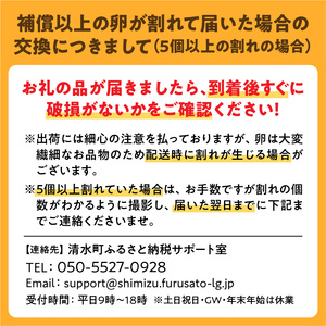 【6回定期便】大平原ファームの新鮮でおいしい卵 計40個(赤卵)×6ヶ月【北海道 清水 卵 赤卵 240個 こだわり卵 卵かけご飯 玉子 タマゴ 卵焼き TKG 温泉卵 オムレツ ゆでたまご 栄養満点