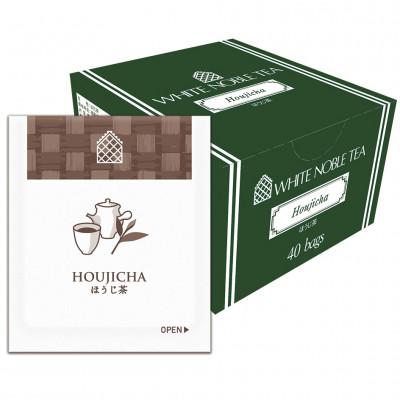 ふるさと納税 藤枝市 三井農林 WN(ホワイトノーブル紅茶)ティーバッグ ほうじ茶 40袋×2箱