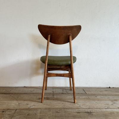 ふるさと納税 富田林市 Karl Dining Chair ランド オリーブ ダークブラウンフレーム【SWOF】 |  | 02
