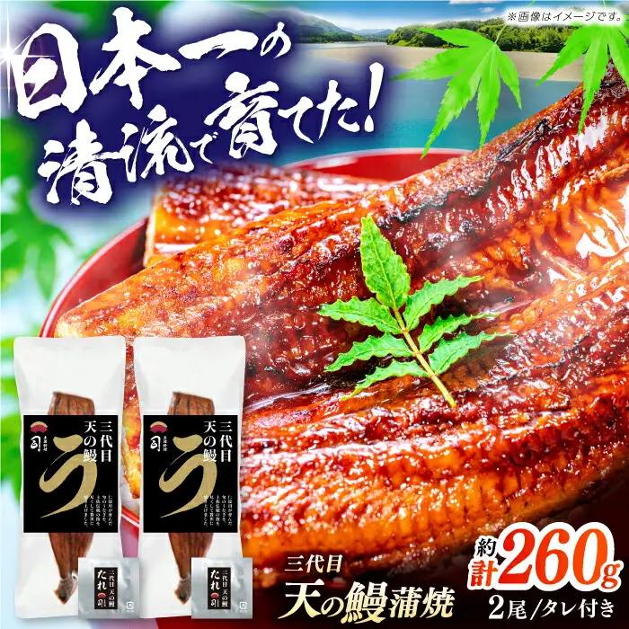 土佐料理司 三代目天の鰻蒲焼2尾セット （合計約260g） 高知市 春野町産 / うなぎ 鰻 ウナギ 国産 うなぎ蒲焼 鰻蒲焼き 蒲焼き 蒲焼 かば焼き 魚介 たれ タレ うな重 うな丼 ひつまぶし 贈答 贈り物 プレゼント ギフト のし対応 冷凍 高知 仁淀川 おすすめ [ATAD020]