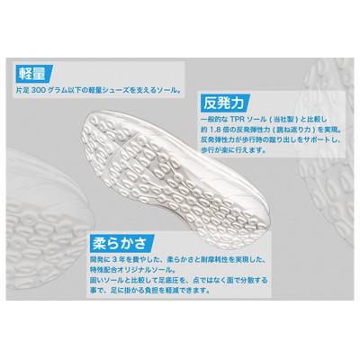 ふるさと納税 大和郡山市 FEATHER STEP 25.5cm 日本製 スニーカー ネイビー FS01-NVY255 |  | 03